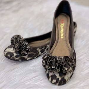 Restricted Leopard Flats Sz 7